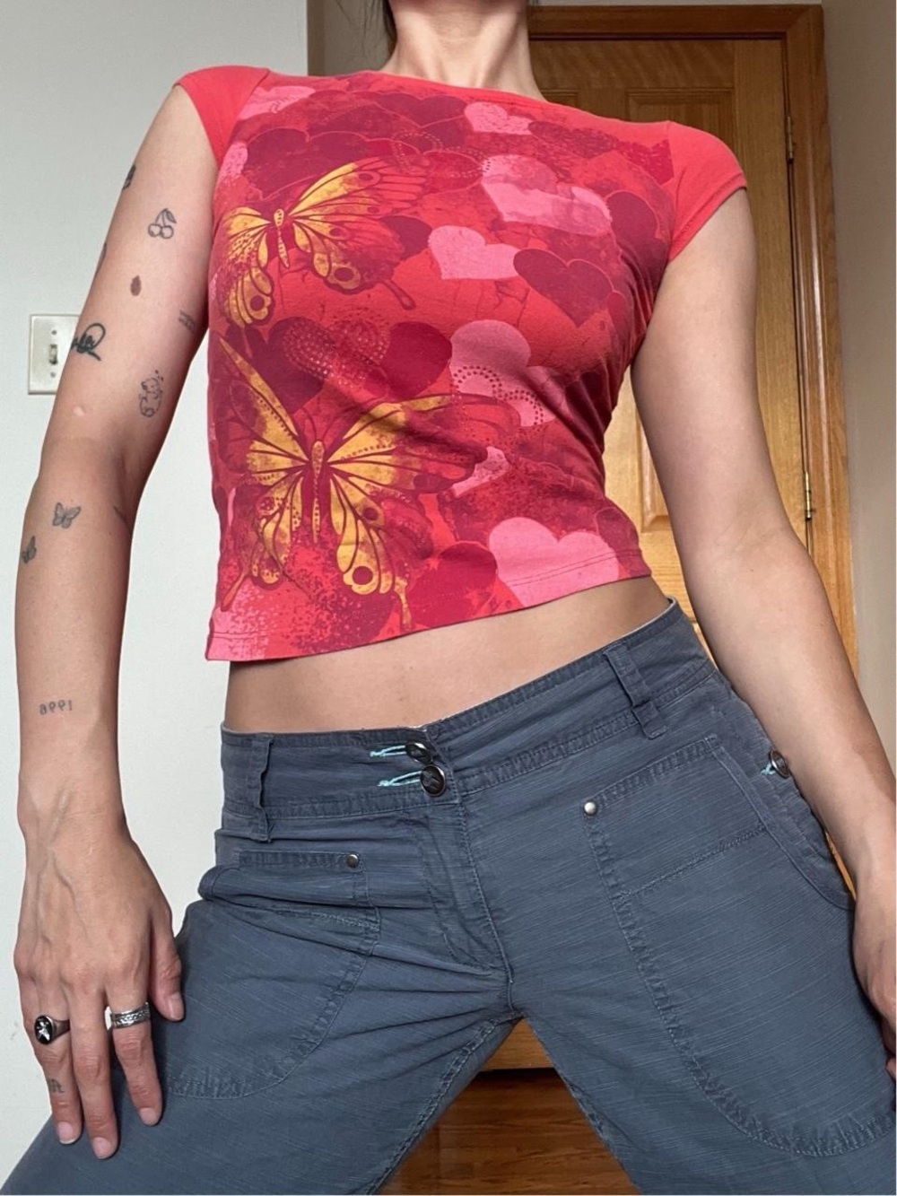 Vintage Baby Graphic Tee Shirt